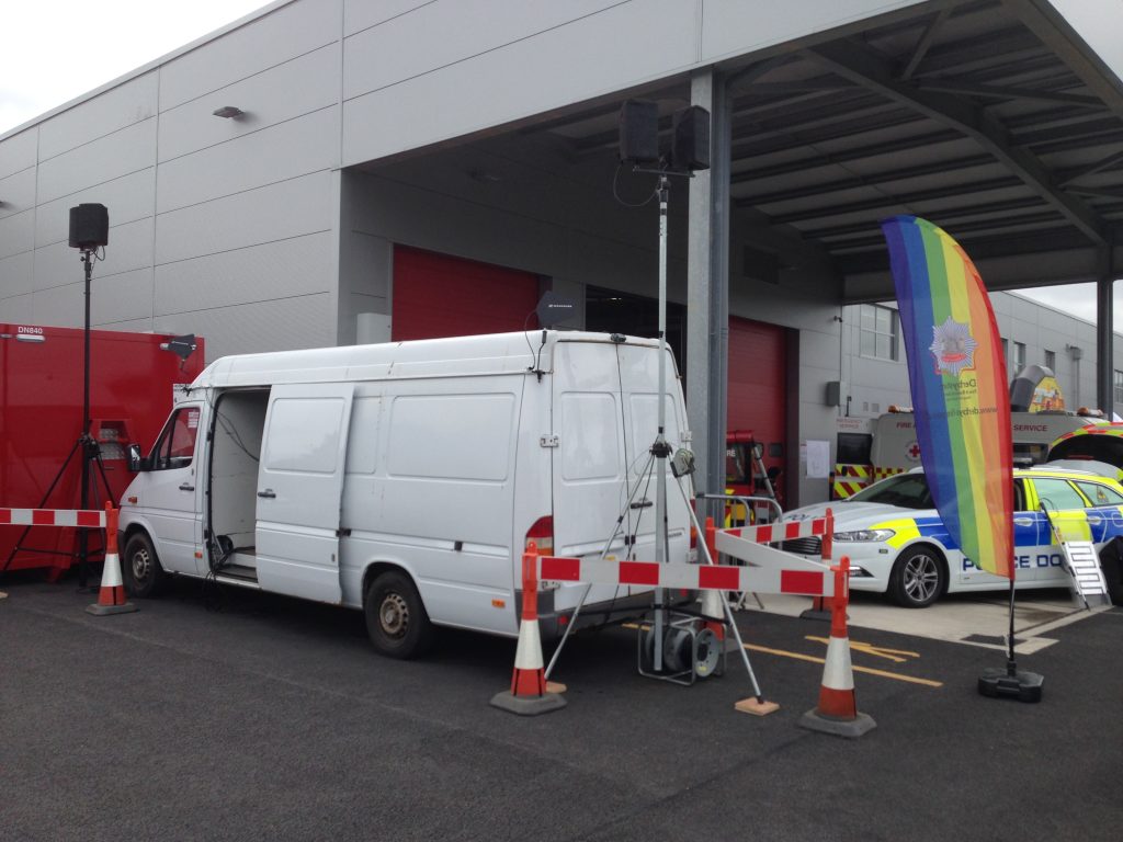 Emergency Services Open Day - Site Outdoor PA System