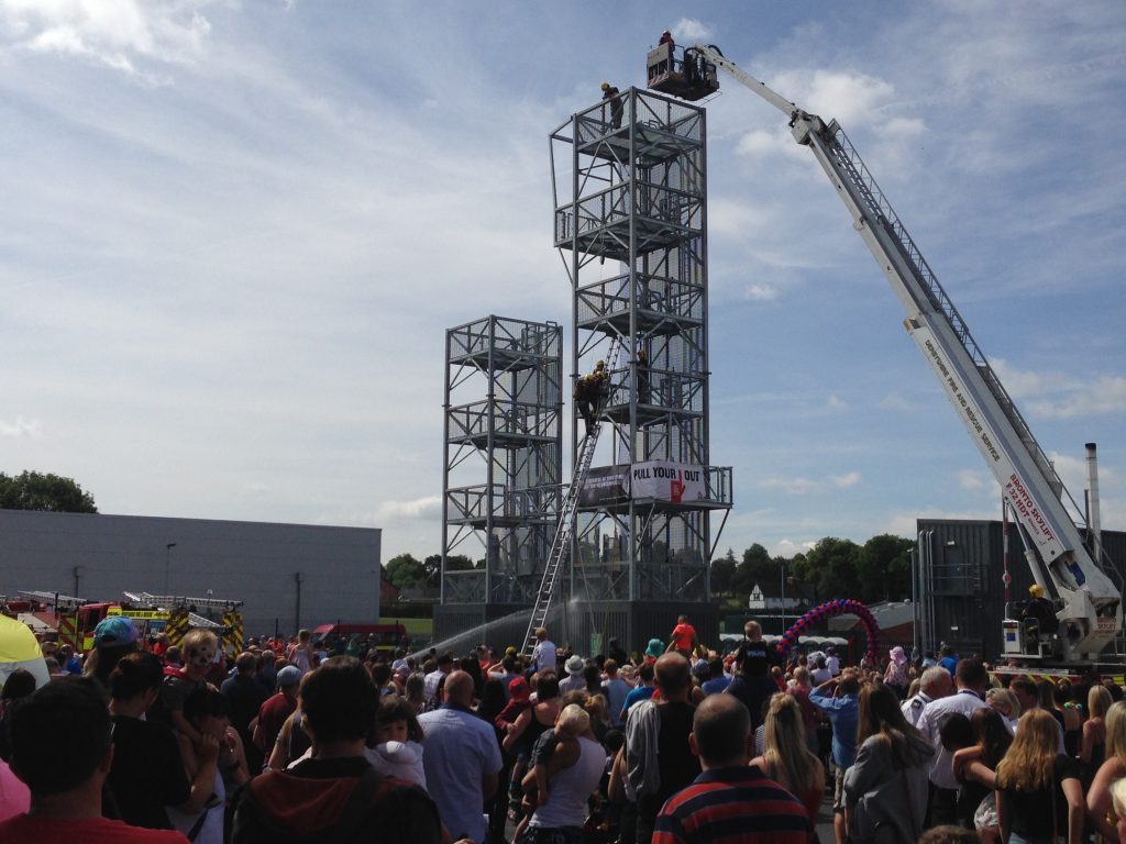 Emergency Services Open Day - Site Outdoor PA System