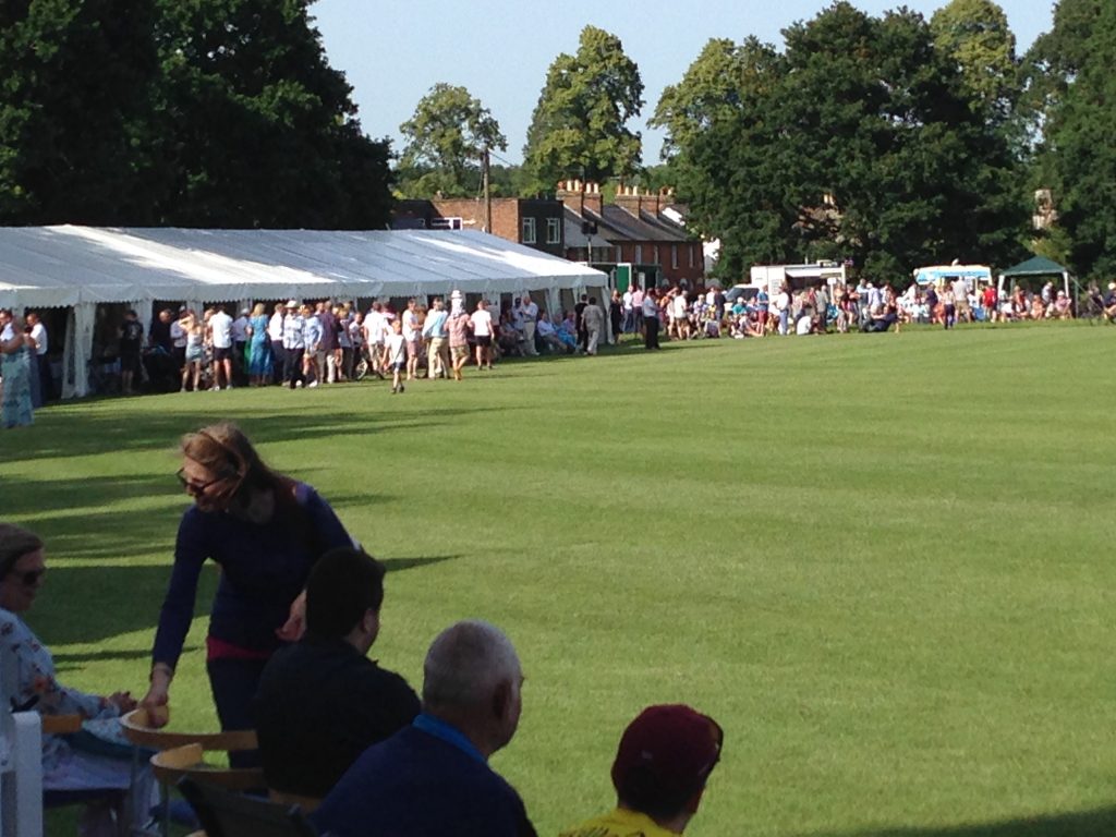 cricket match outdoor PA system