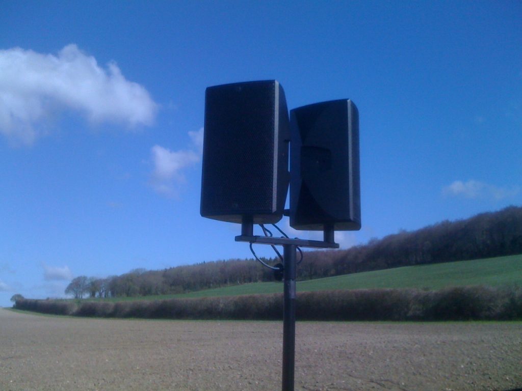 loud & clear public address systems for outdoor events