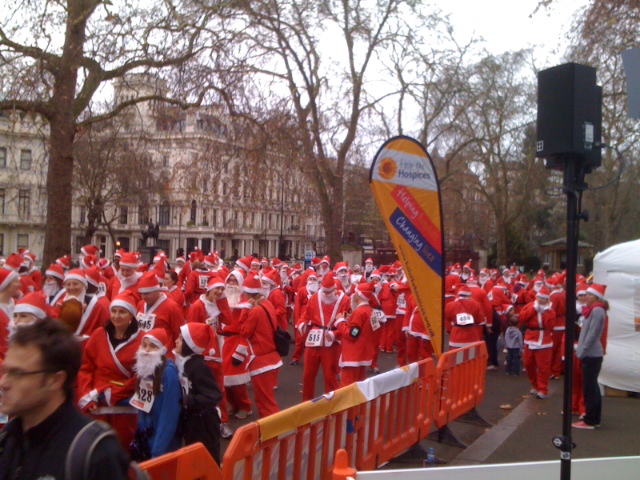 santa fun run pa system