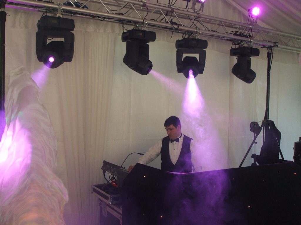 marquee wedding DJ