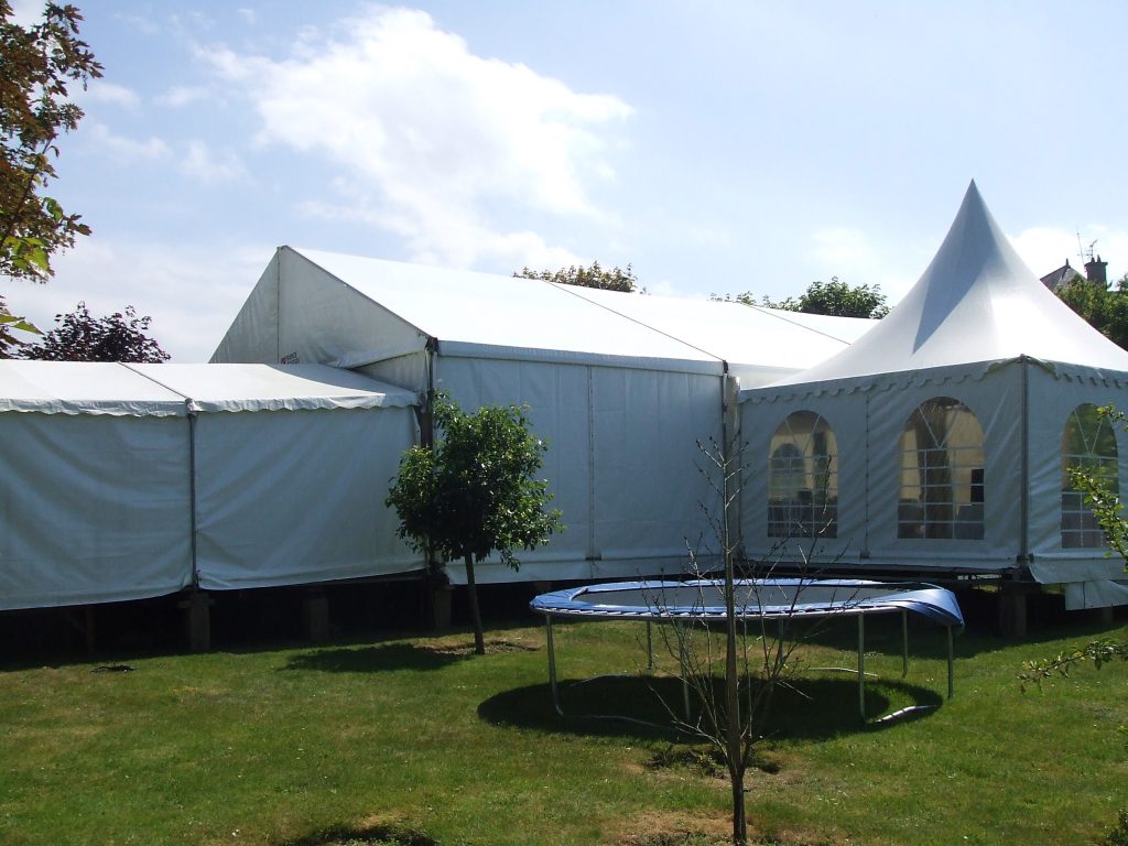 marquee wedding disco